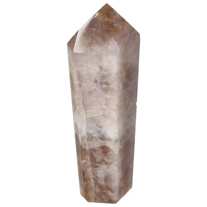 Seven Point Polished Amethyst crystal from Sylvia Crystals, a calming energy stone with transformative powers.