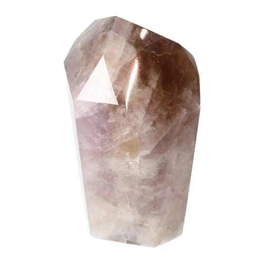 Luxurious Seven Point Polished Amethyst crystal with deep purple hues, symbolizing tranquility and spiritual clarity.