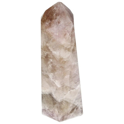 Seven Point Polished Amethyst crystal from Sylvia Crystals, known for reducing stress and boosting energy, with a polished finish.
