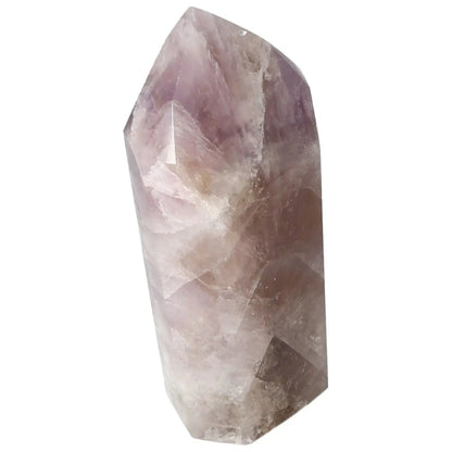 Seven Point Polished Amethyst crystal from Sylvia Crystals, showcasing its natural elegance and spiritual energy properties.