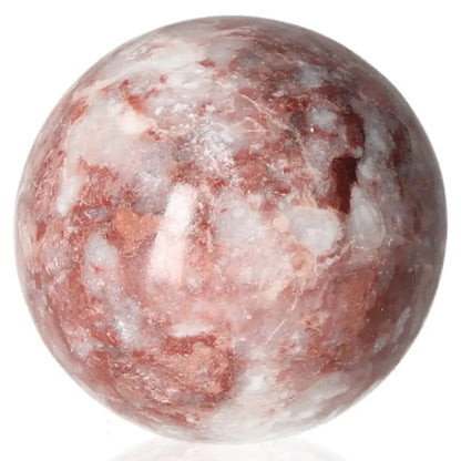 Moon Marble Ball 7cm from Sylvia Crystals, showcasing a mystical blend of colors symbolizing serenity and introspection.