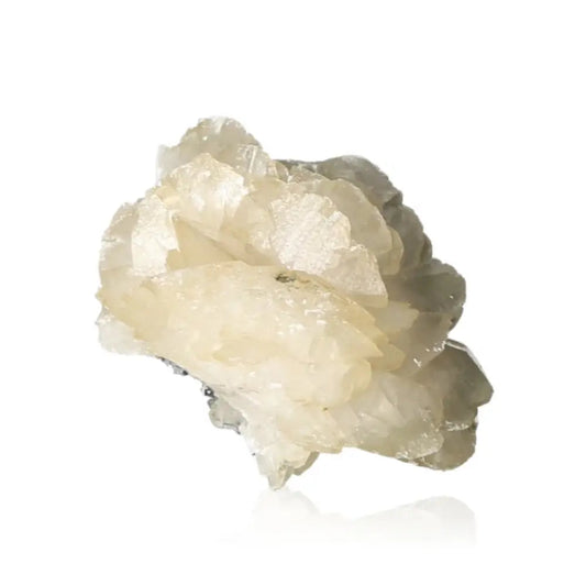 Calcite crystal from Sylvia Crystals, amplifying energy and clarity, enhancing mental acuity and balance. Premium quality, handpicked.