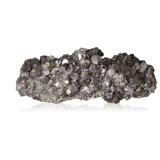 Galena with Sphalerite crystal cluster from Sylvia Crystals, a premium mineral specimen for spiritual and energy harmonization.