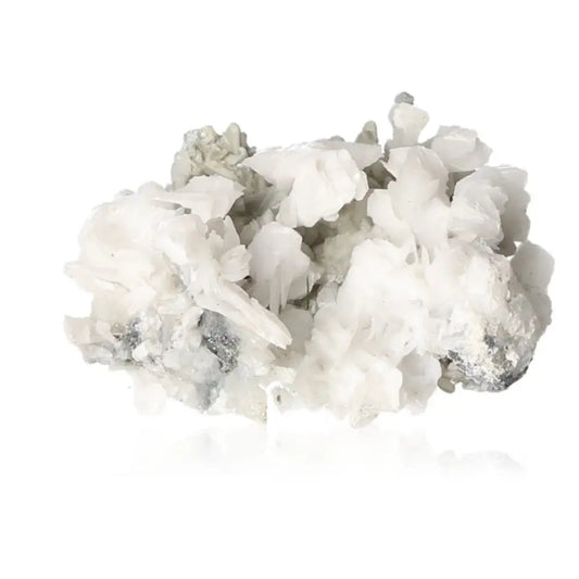 Natural Barite Crystal for spiritual healing and balance, featuring its serene energy and calming vibrations. Ideal for collectors and enthusiasts.