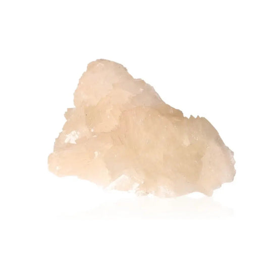 Premium Honey Calcite gemstone from Sylvia Crystals, embodying confidence, clarity, and luxury.
