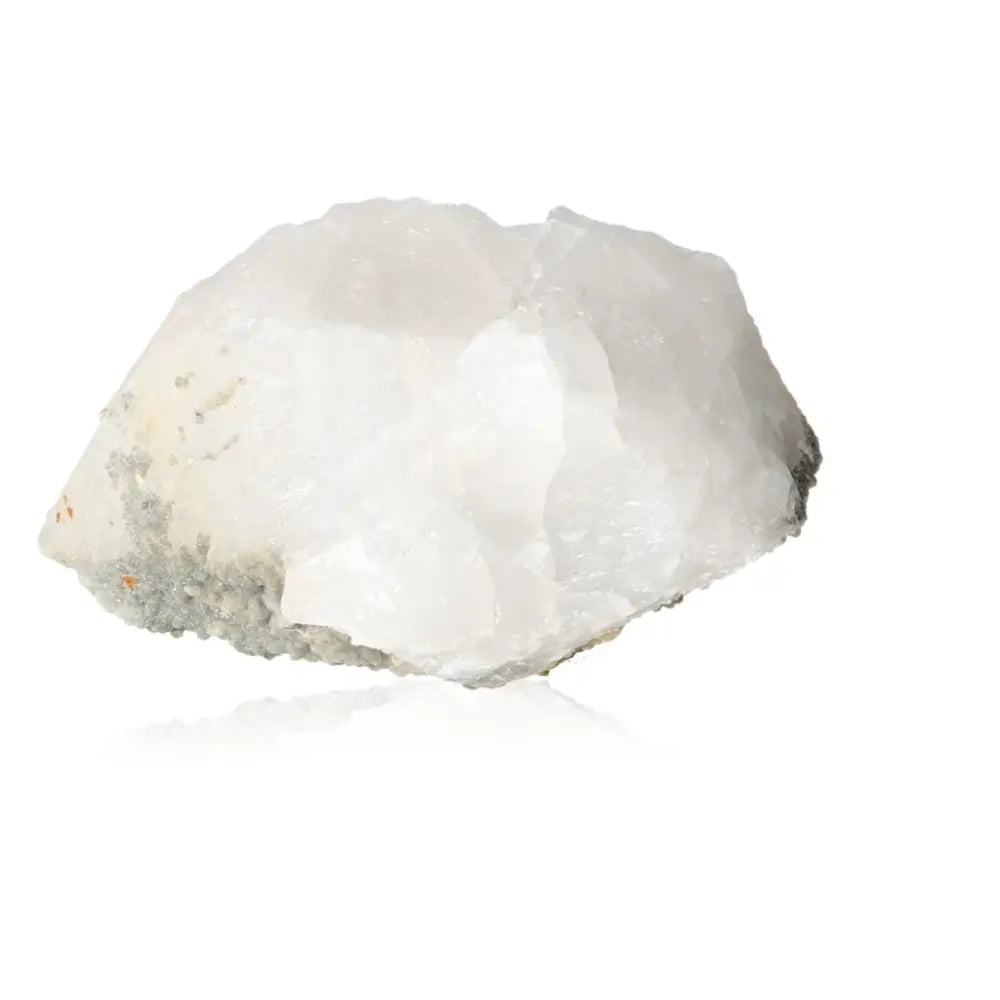 Pure quartz crystal showcasing clarity and sparkle, known for enhancing focus and energy flow. A symbol of balance and concentration.
