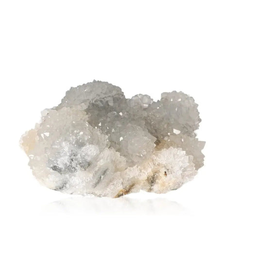 Quartz crystal featuring pure clarity and brilliant sparkle, ideal for amplifying energy and enhancing mindful spaces.