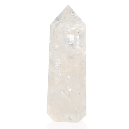 Lemurian Quartz Obelisk showcasing elegance and spiritual energy, a premium Sylvia Crystals product for conscious living.