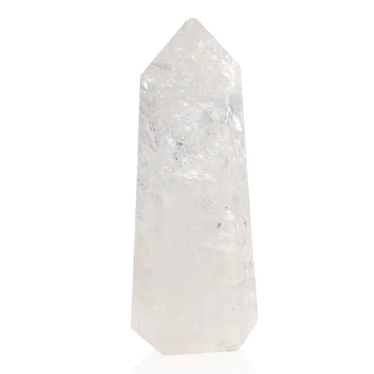 Lemurian Quartz Obelisk from Sylvia Crystals, exuding luxury and spirituality, perfect for enhancing elegance and harmony in your space.