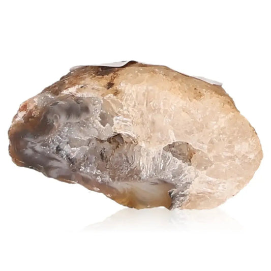 Mini Agate Geode with tranquil hues and mesmerizing patterns, ideal for enhancing spiritual tranquility and harmony in personal spaces.