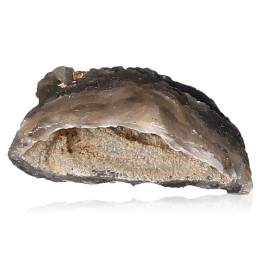 Mini Agate Geode gemstone offering balance, tranquility, and energy harmonization. Compact and portable for decoration and well-being.