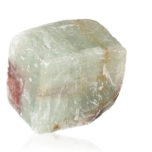 Green Calcite Crystal - A stone of renewal and emotional healing, connecting to heart energy for inner peace and positive growth.