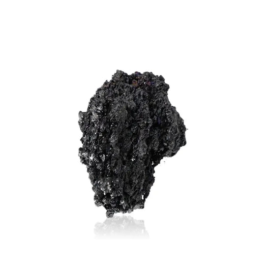 Carborundite Silicon Carbide crystal known for its shimmering appearance and protective qualities against negative energies.