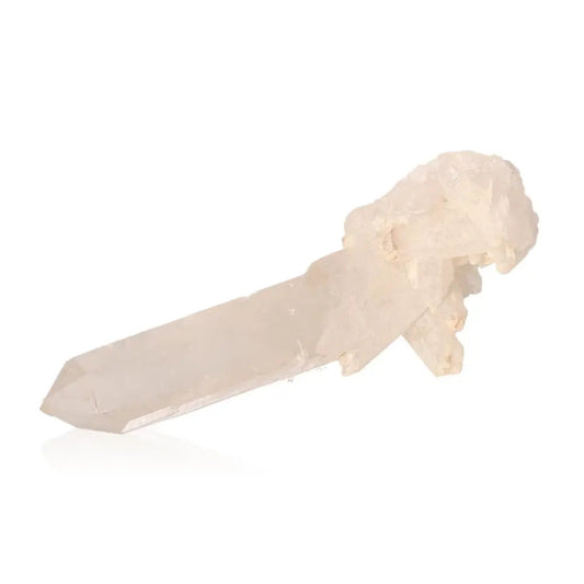 Alt Tag: Rough Crystal Quartz Cluster showcasing natural raw formation and earthy textures, bridging physical and spiritual realms.