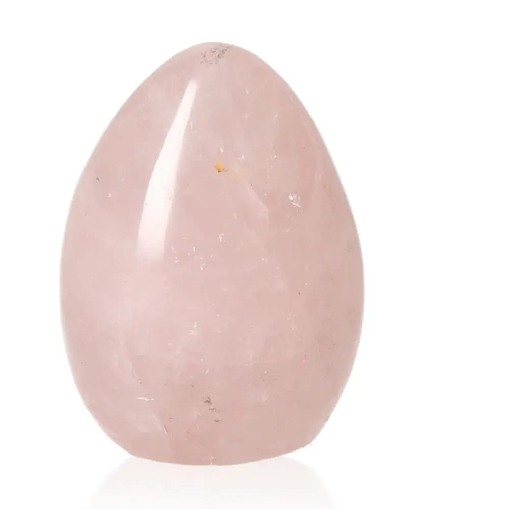 Rose Quartz Free Form crystal by Sylvia Crystals, ethically sourced, perfect for emotional healing and self-love, gentle pink hue.