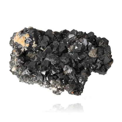 Handpicked Sphalerite crystal from Sylvia Crystals, showcasing its lustrous appearance and transformative spiritual energy.