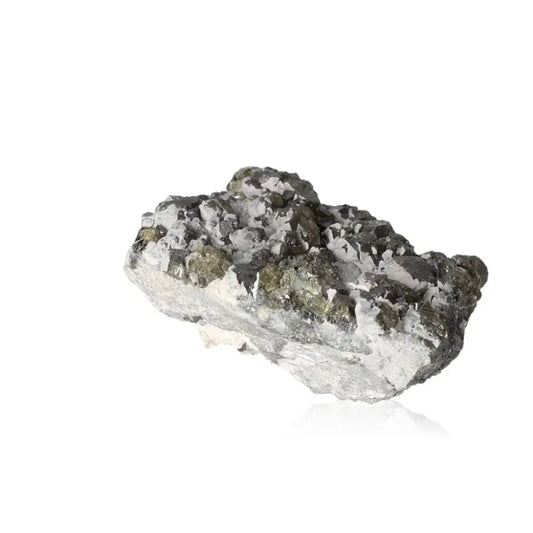 Premium Sphalerite with Quartz crystal stone from Sylvia Crystals, symbolizing luxury and spirituality.