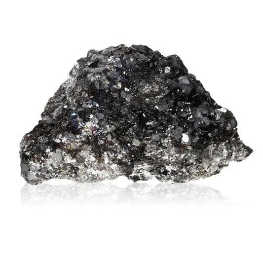 Galena mineral for spiritual growth and transformation, known for grounding and protecting in esoteric practices.