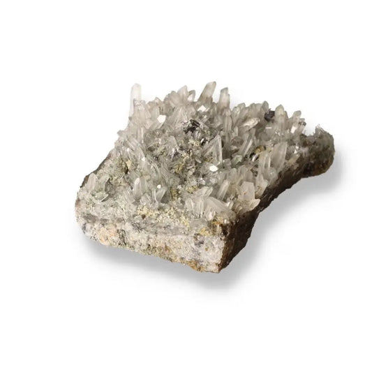 Quartz with Sphalerite crystal from Sylvia Crystals, showcasing its luxurious and spiritual qualities, sourced for supreme quality.
