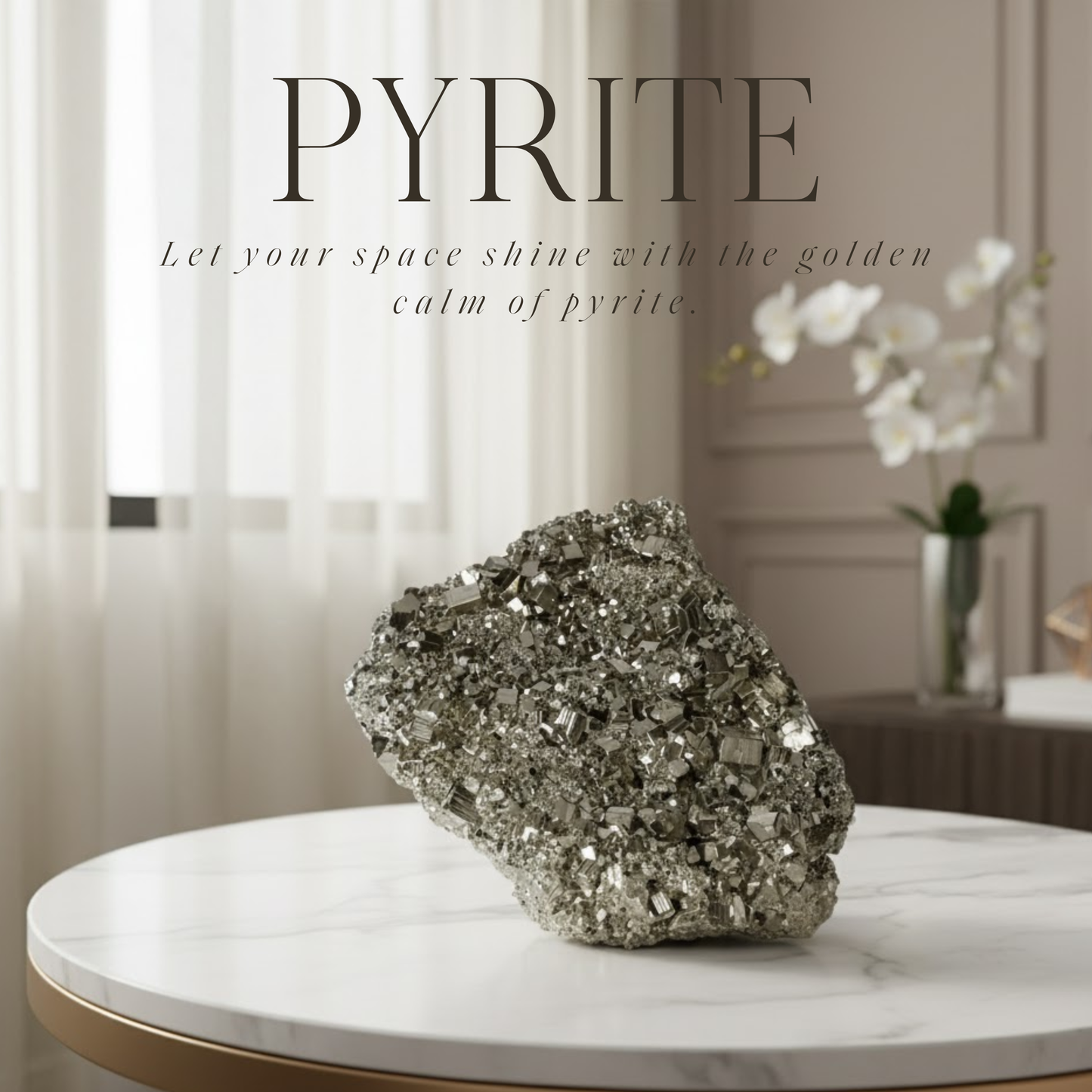 Pyrietcluster van superieure kwaliteit