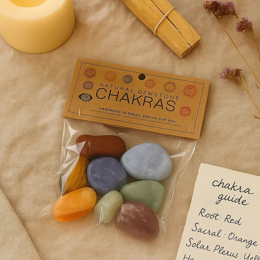 7 Chakra Stone Set (Medium) Sylvia Crystals Sp. z o.o.
