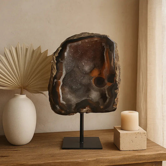 Agate with Quartz Sylvia Crystals Sp. z o.o.