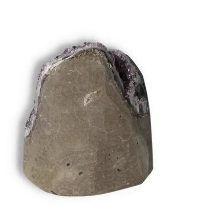 Amethyst Cut Base Geode from Sylvia Crystals, showcasing natural beauty and tranquil energy, perfect for home decor and spiritual balance.