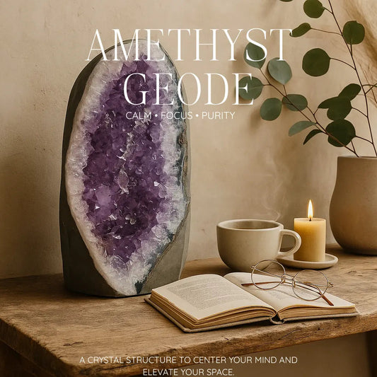 Amethyst Geode Cut Base Sylvia Crystals Sp. z o.o.