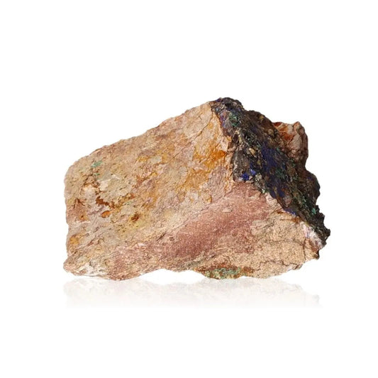 Azurite Druse gemstone with deep blue hues and unique patterns, ideal for mental clarity, focus, and spiritual growth collectors.