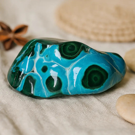 Blue Chrysocolla with Malachite Sylvia Crystals Sp. z o.o.