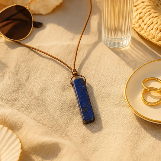 Boho Necklace Lapis Lazuli Sylvia Crystals Sp. z o.o.