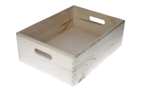 Premium Box Wood 40x30x13 by Sylvia Crystals, showcasing elegant craftsmanship and conscious design, with luxury storage solution.