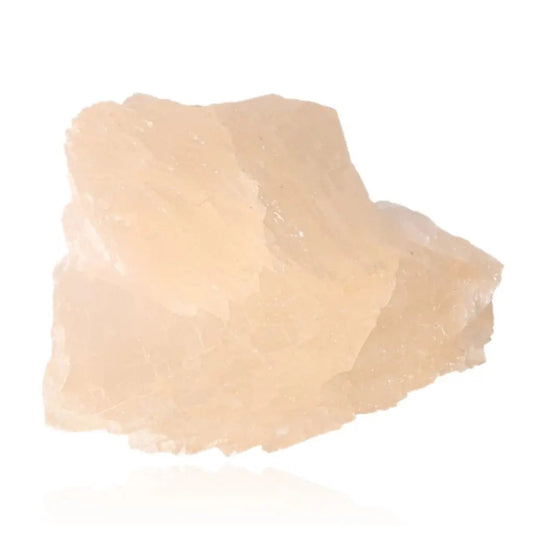Honey Calcite gemstone from Sylvia Crystals showcasing its natural beauty and empowering energy.