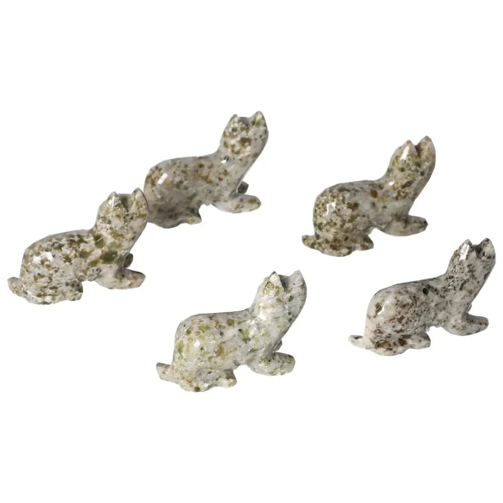 Carved Dolomite Cat figurines showcasing intricate designs for decor enhancement and emotional equilibrium.