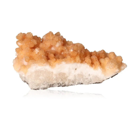 Cave calcite stalactite cluster showcasing earthy textures and warm hues, ideal for collectors and spiritual decor enthusiasts.