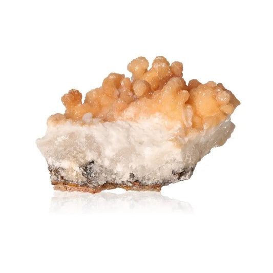 Cave calcite stalactite cluster, showcasing natural mineral formation with intricate shapes and layered textures, perfect for collectors.