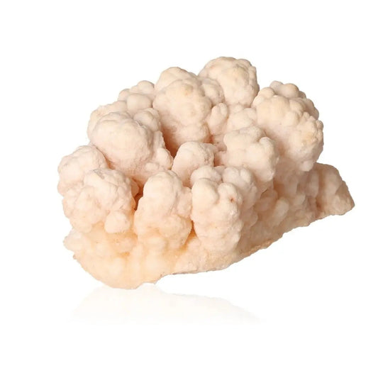Cave Calcite Stalactite Cluster - Intricate natural formation displaying layered textures, representing geological beauty and growth energy.