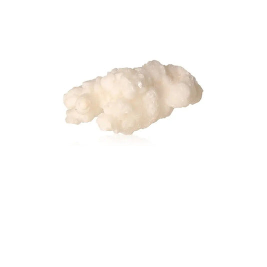 Cave Calcite Stalactite Cluster displaying natural mineral formations with intricate shapes and textures.