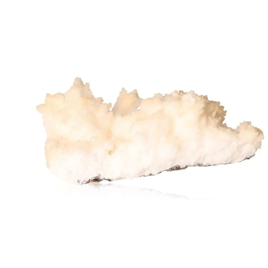 Cave calcite stalactite cluster with intricate white formations showcasing natural beauty and growth.