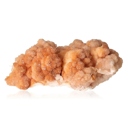 Cave calcite stalactite cluster showcasing intricate mineral formations and layered textures, perfect for collectors and spiritual enthusiasts.