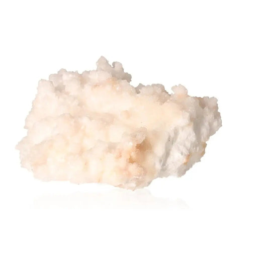Cave Calcite Stalactite Cluster, white crystalline form, ideal for spiritual growth and manifesting dreams.