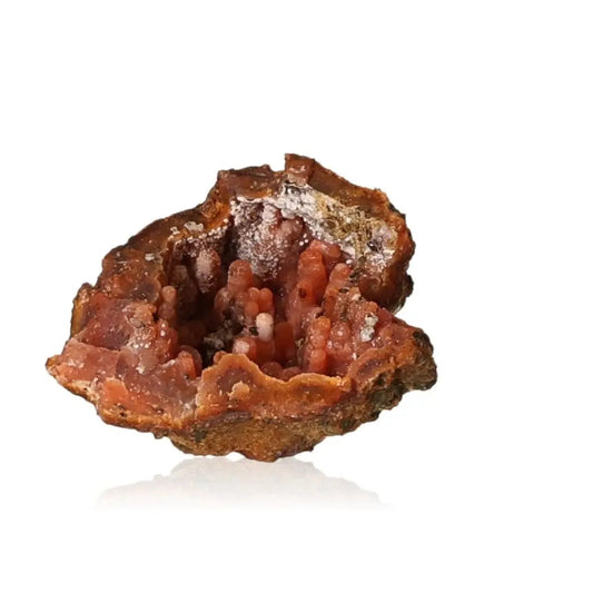 Chalcedony Stalactite crystal formation from Sylvia Crystals, showcasing natural beauty and spiritual connection.