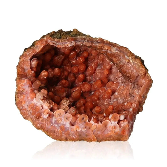Chalcedony Stalactite from Sylvia Crystals, showcasing vibrant natural formations, enhancing spiritual and aesthetic experiences.