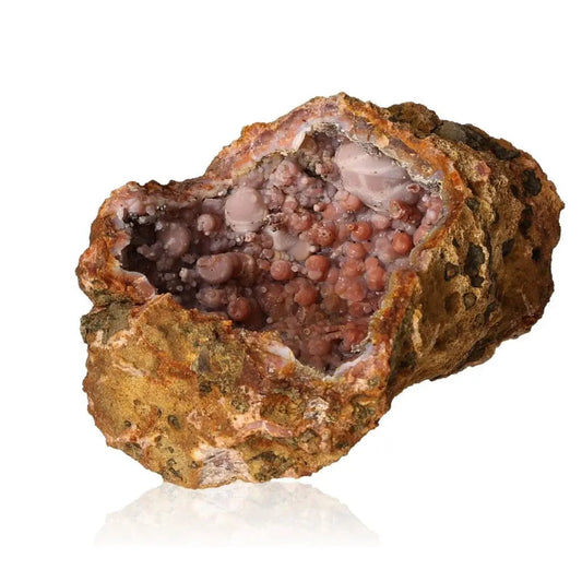 Chalcedony Stalactite crystal from Sylvia Crystals, showcasing natural growth and transformation for spiritual and aesthetic refinement.