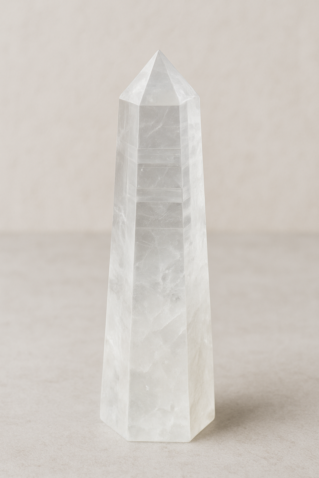 Large Lemurian Quartz Obelisk