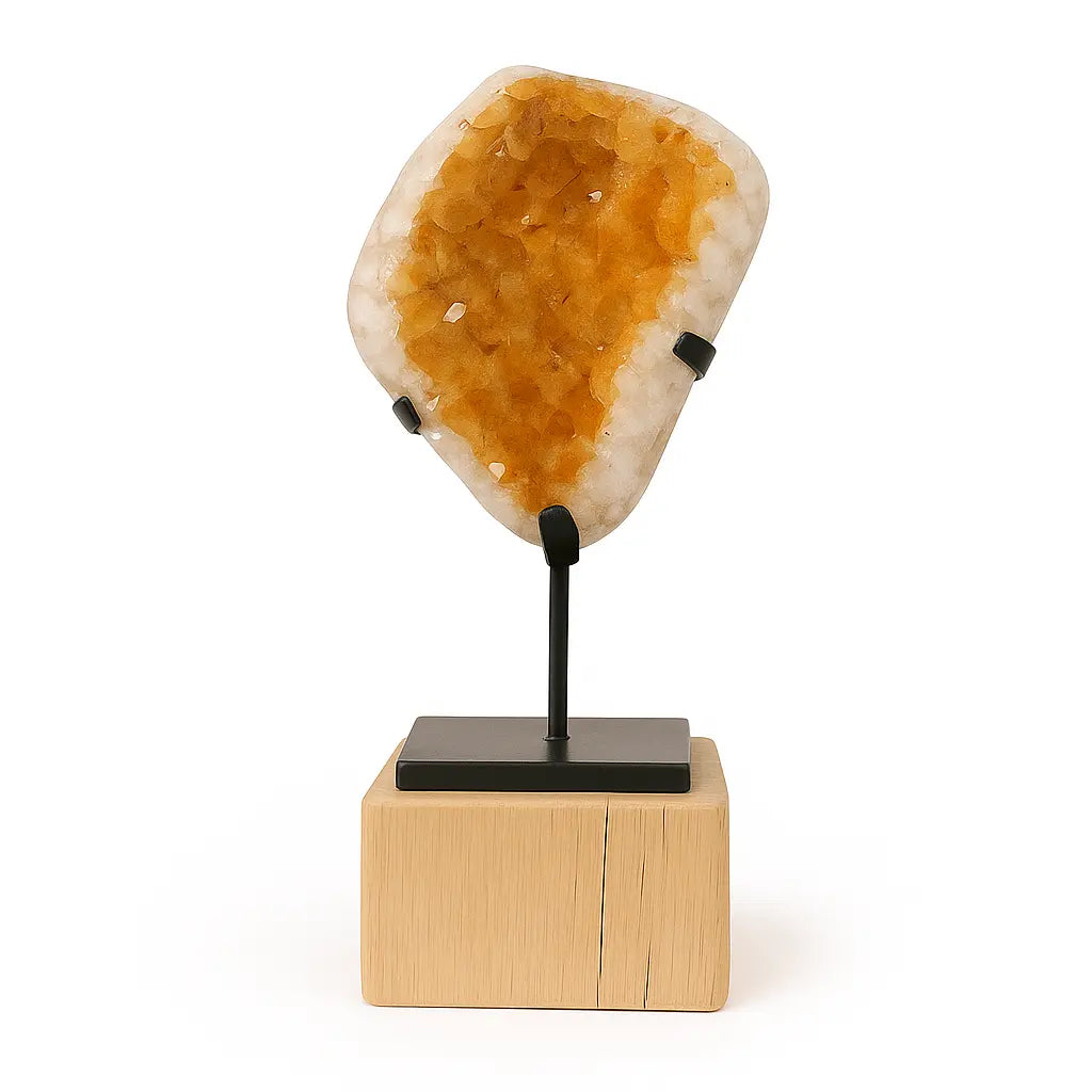 Citrine Druze Sylvia Crystals Sp. z o.o.