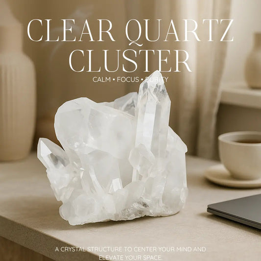 Clear Quartz Cluster Sylvia Crystals Sp. z o.o.
