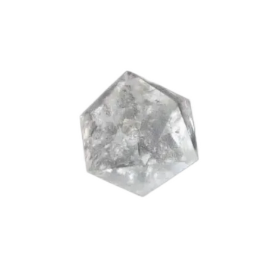 Clear Quartz Geometric Sphere 3 cm for purification and energy harmony, absorbs negative vibrations, cleanses spaces.