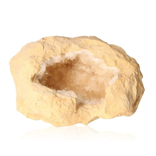 Dogtooth Calcite Cluster - Natural cave stalactite mineral formation with intricate shapes and textures, ideal for collectors.