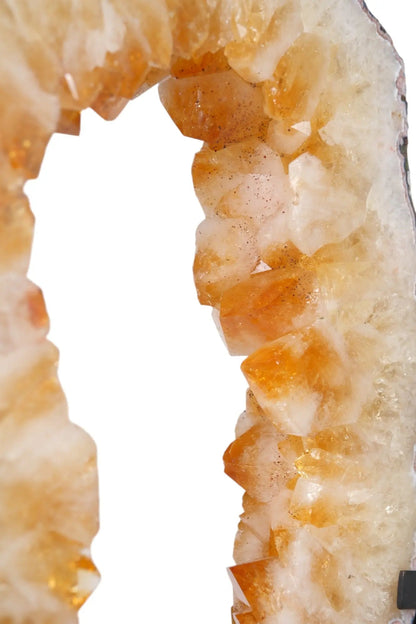 Polished Citrine Rings Sylvia Crystals Sp. z o.o.